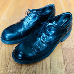 Men’s BASS black oxford dress shoes size 11.5