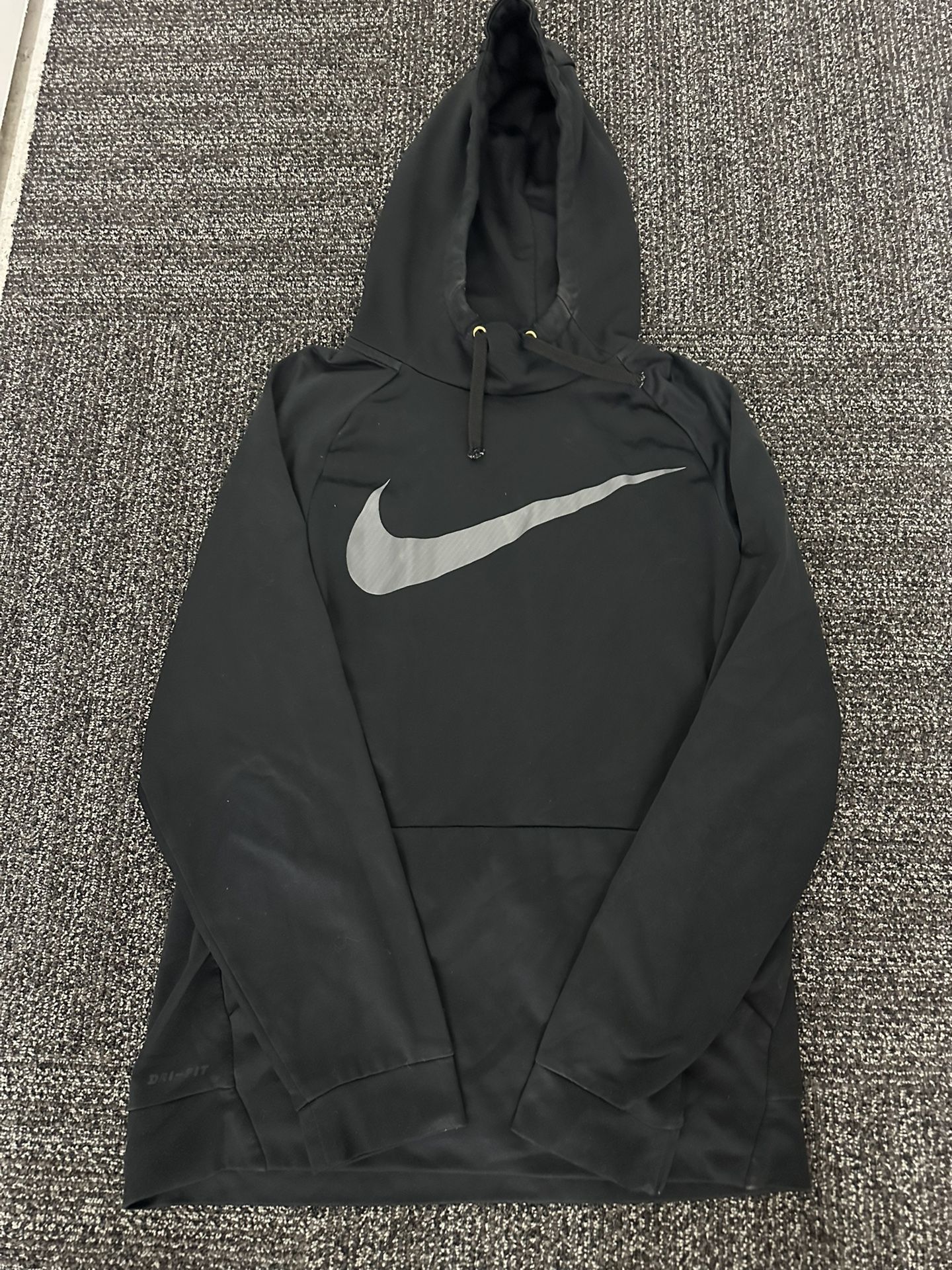 Nike Therma Dri Fit Carbon Hoodie Size Men’s S Black Pullover