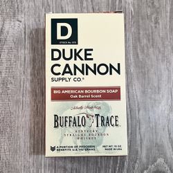 NWT! Duke Cannon Supply Co BIG 10 oz American Bar of Soap Men’s Oak Barrel Scent Stocking Stuffer