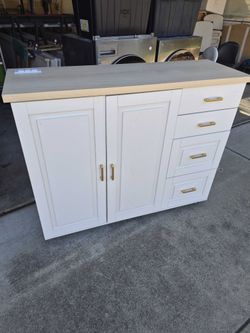 Rolling Salon Spa Storage Cabinet / Esthetician Work Cart