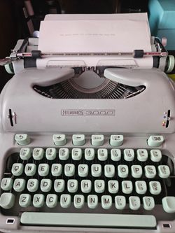 vintage Hermes 3000 typewriter