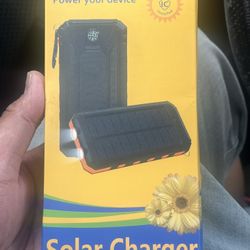 Solar Portable Battery Pack