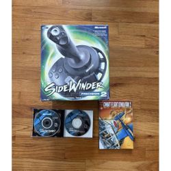 Microsoft combat side winder 2  flight simulator  2