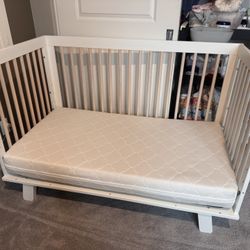 Babyletto Husdon 3-in-1 Convertible Baby Crib with Newton Mattress