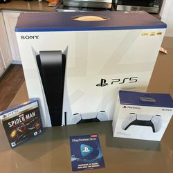 PS5 Disc BUNDLE SHIPS TODAY!