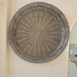 Pottery Barn Hand Woven Wall Art