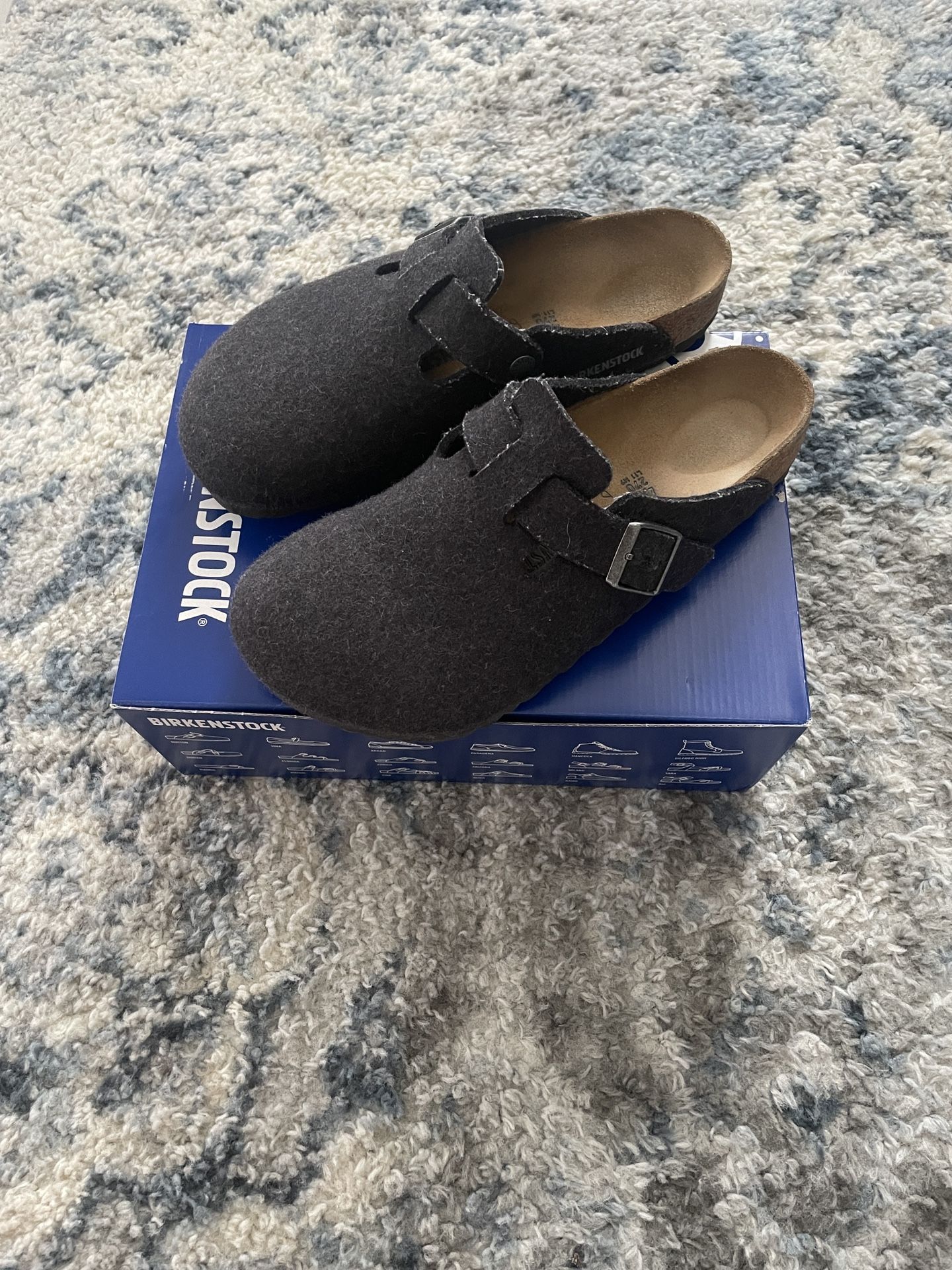Birkenstock Boston Clog Anthracite