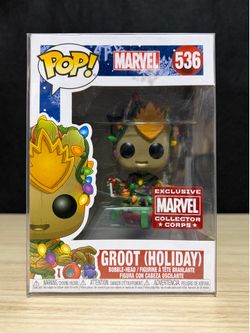 Funko Pop! Vinyl: Guardians of the Galaxy - Groot (Holiday) #536- Marvel Exclusive