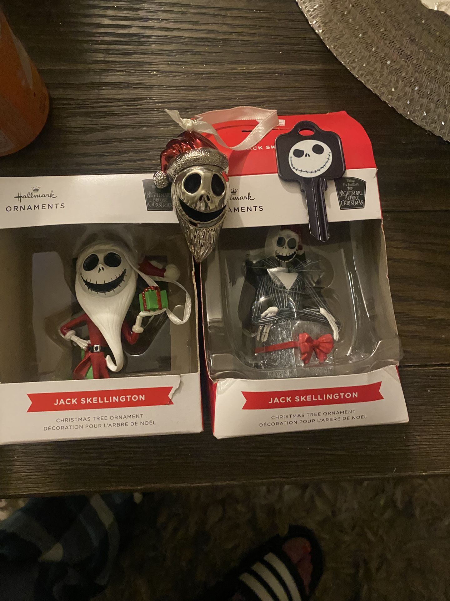 Nightmare Before Christmas Hallmark Ornaments And A New Key Of Jack Skellington