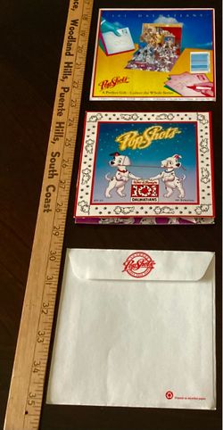 VINTAGE 3 D 101 DALMATIANS GREETING CARD  & INSERT & ENVELOPE UNUSED $5