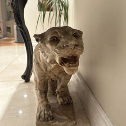Antique Marble Tiger