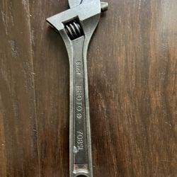 Proto Adjustable Wrench 8” Crescent Wrench