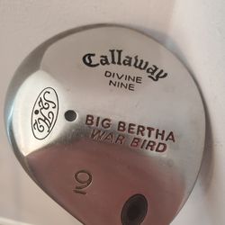 Callaway golf Big Bertha 9 wood war bird regular flex golf club