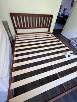 Queen Size Wood Bed Frame