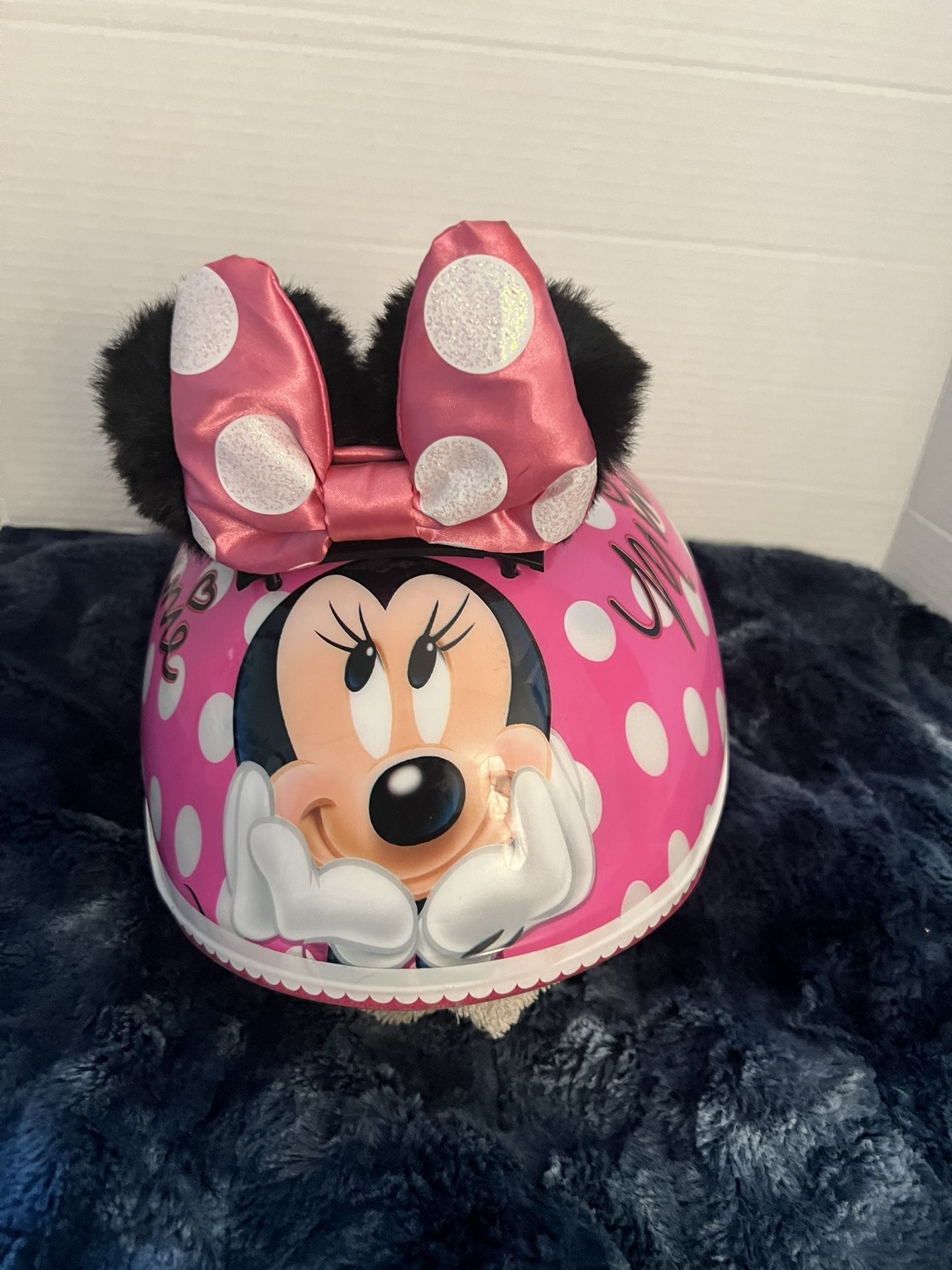 Minie Mouse Kids Helmet Size 48-52 Kids Good Shape