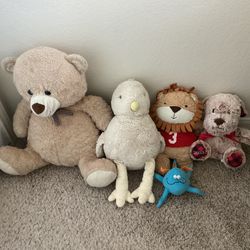 all For $5-Stuffed animal bundle including Pottery Barn Kids Baby Chick