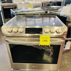 ⭐⭐SAMSUNG & LG BRAND NEW OPEN BOX STOVES STARTS FROM $499 AND UP***