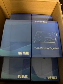 VSee Box V6 Max Live TV Sports Movies No Subscription NBA Lakers Clippers fans