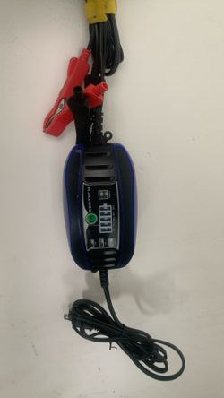 Amp 3-Stage Automatic Battery Charger, Microprocessor Controlled - Compatible with CEN-TECH to Safely Charge Your 6V and 12V Batteries