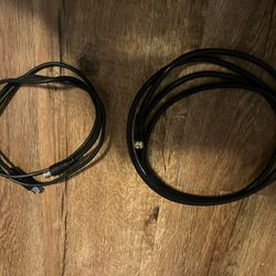 CATV coax coaxial cable 6' & 4'