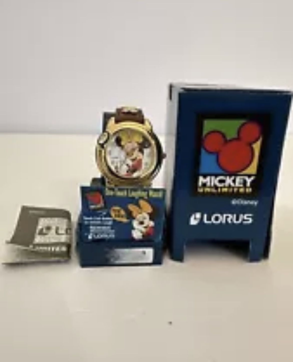 Disney Lorus Minnie Mouse Talking Laughing Watch Retired Sound Not Working