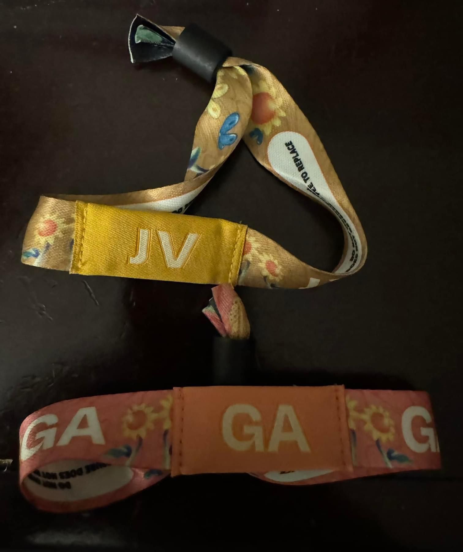 J Cole Dreamville General  Admin  And/Or JV VIP wristband 