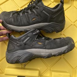 KEEN Utility Men s Atlanta Cool Gargoyle ESD Steel Toe Hiker