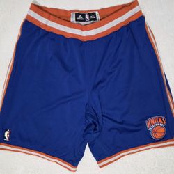 New York Knicks Adidas Authentic NBA Mens Basketball Shorts Size 2XL  