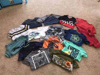 BOYS SIZE 8 SHIRTS JURASSIC WORLD, JUMPING BEANS, OLD NAVY AND MORE!