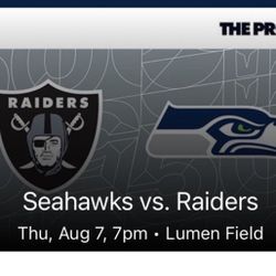Seahawks Ticket 
