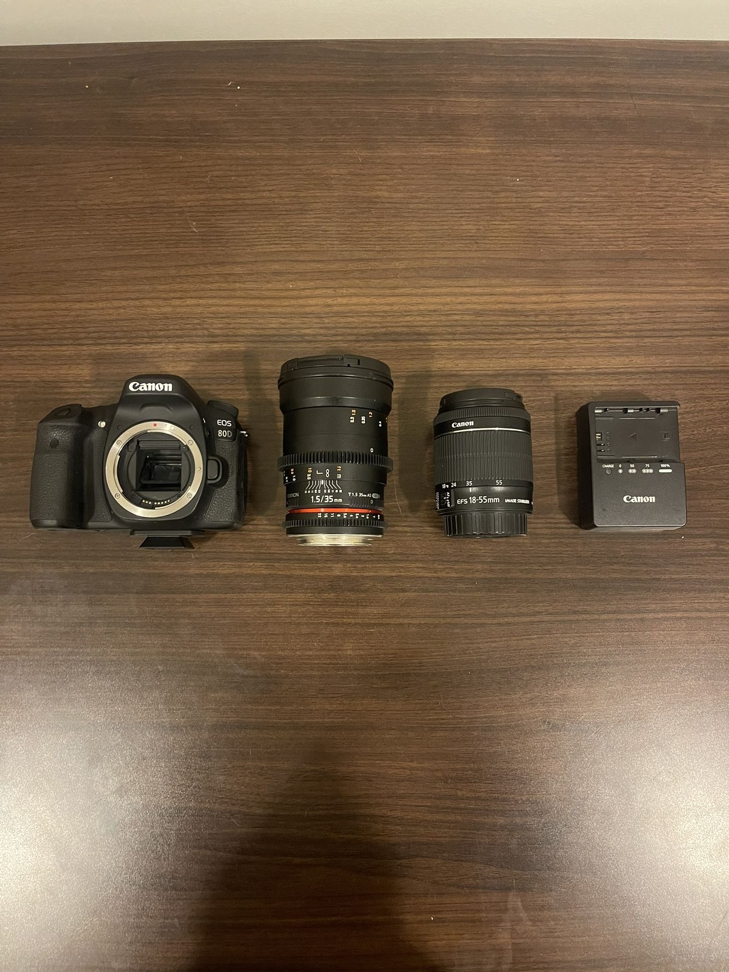 Canon 80D DSLR Camera