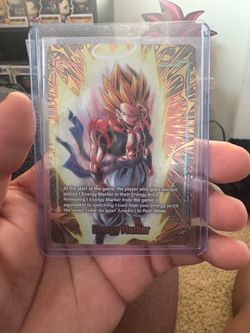Gogeta Energy marker E-129 gold