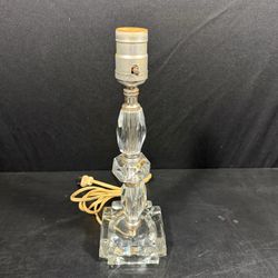 Small Lucite Accent Table Lamp