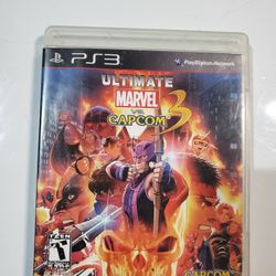 Marvel Vs Capcom 3 , Playstation 3, PS3