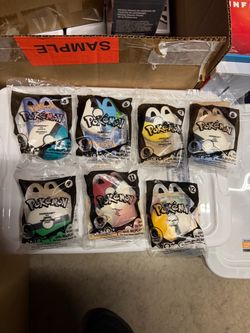 7 McDonald’s Pokemon toys with promo card XY