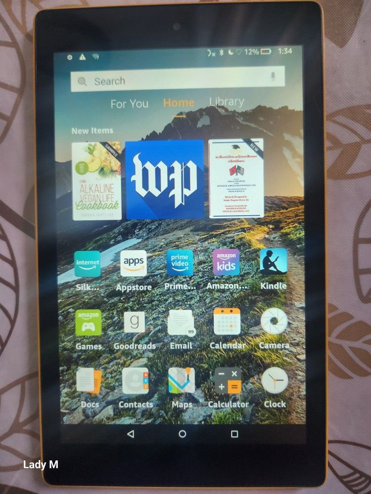 Amazon Fire HD 8 tablet, 8” HD Display