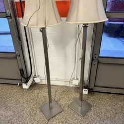 2 Stand Lights $40