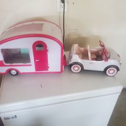 A  lori  brand trailer and car Toy