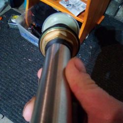 Push Pop Up Drain With Overflow Hole For Wash Basin