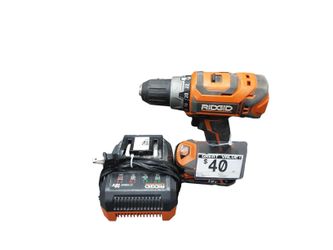 Ridgid R860054 Orange Cordless Standard Drill