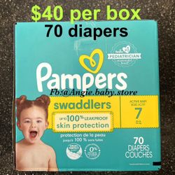 Pampers Swaddlers Size 7 