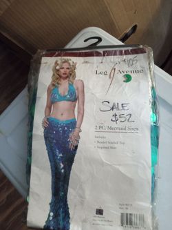 Mermaid Siren Costume