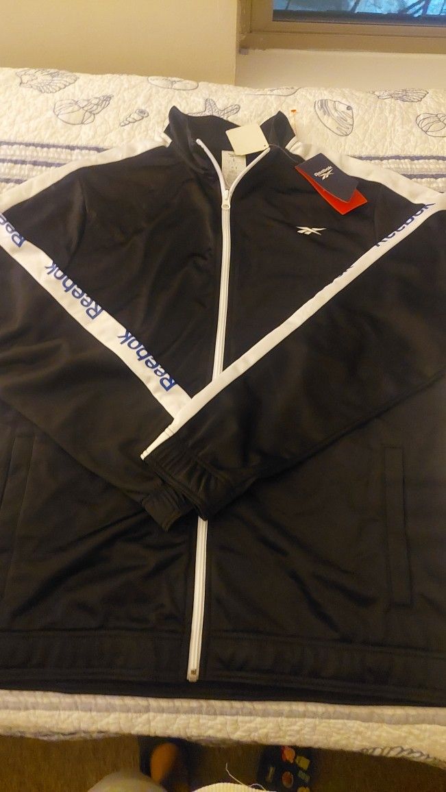 Reebok FK6120 Men's Essentials Track Jacket Training Jackets Black