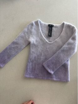 bebe authentic angora, rabbit hair sweater, Y2K