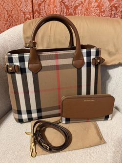 AUTHENTIC Burberry Tote and Wallet 
