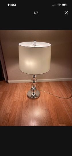Clear Stacked Sphere Modern Lamp