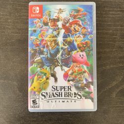 Super Smash Bros Ultimate Nintendo Switch Box Original OEM Case Only - No Game