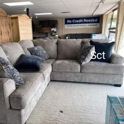 Brand New Ashley Couch 🛋️Bivarian Stone 2 Piece Sectional 