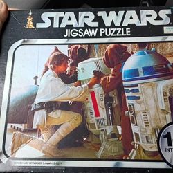 Three Star Wars Puzzles From  1977