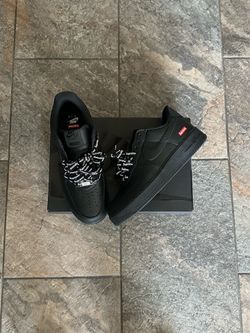 Supreme Black Air Force 1